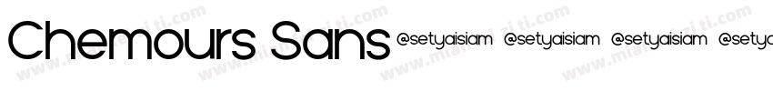 Chemours Sans字体转换